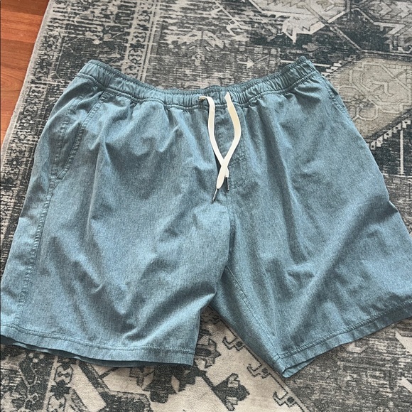 Fair Harbor men’s The One Short (Liner) – Green swim trunks size large - Picture 2 of 10